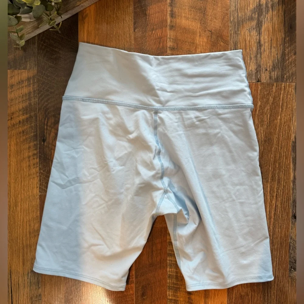 Electric + Rose Cloud Blue Biker Shorts Large